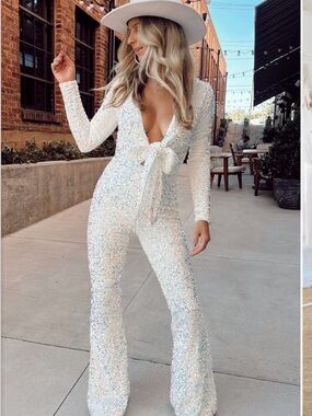 Show Me Your MuMu White Martina Jumpsuit